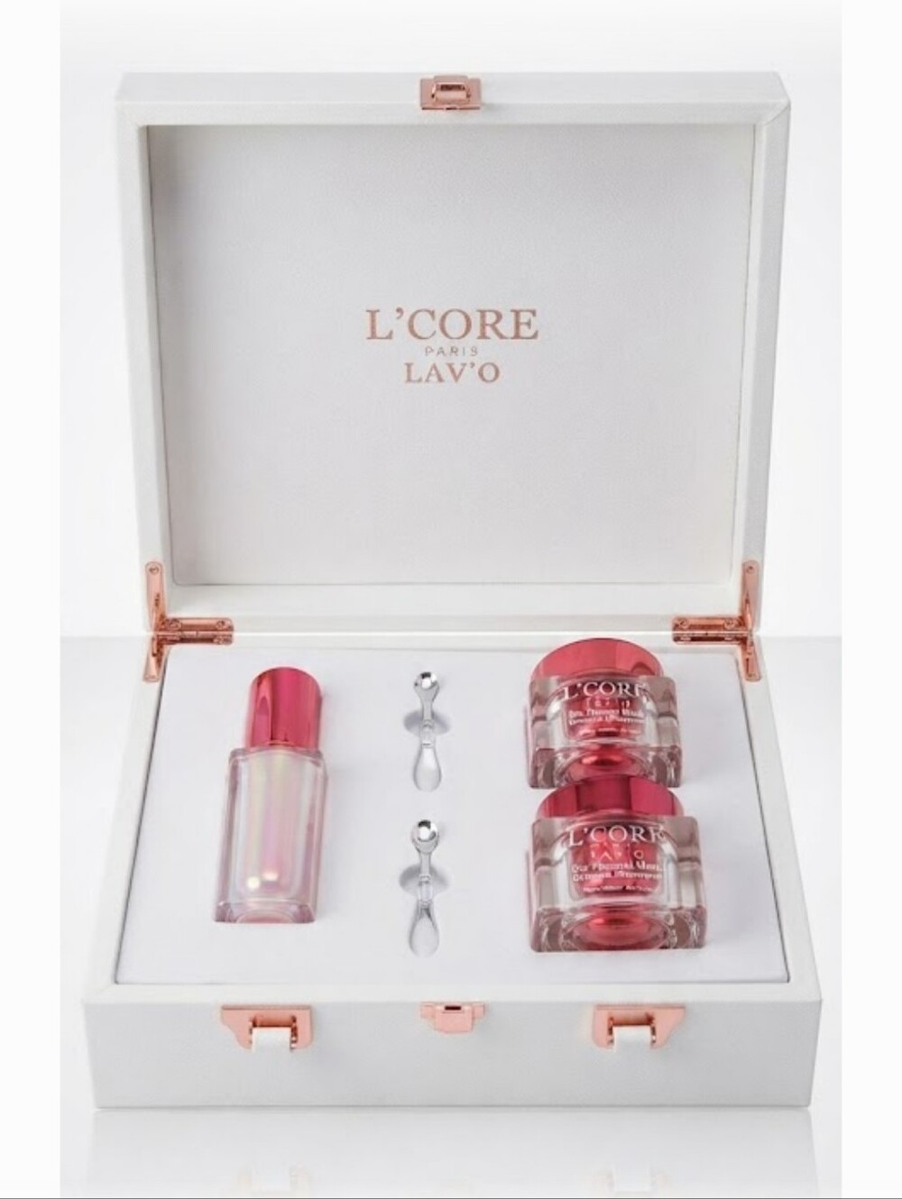L’core lav’o bio thermal cream mask set
